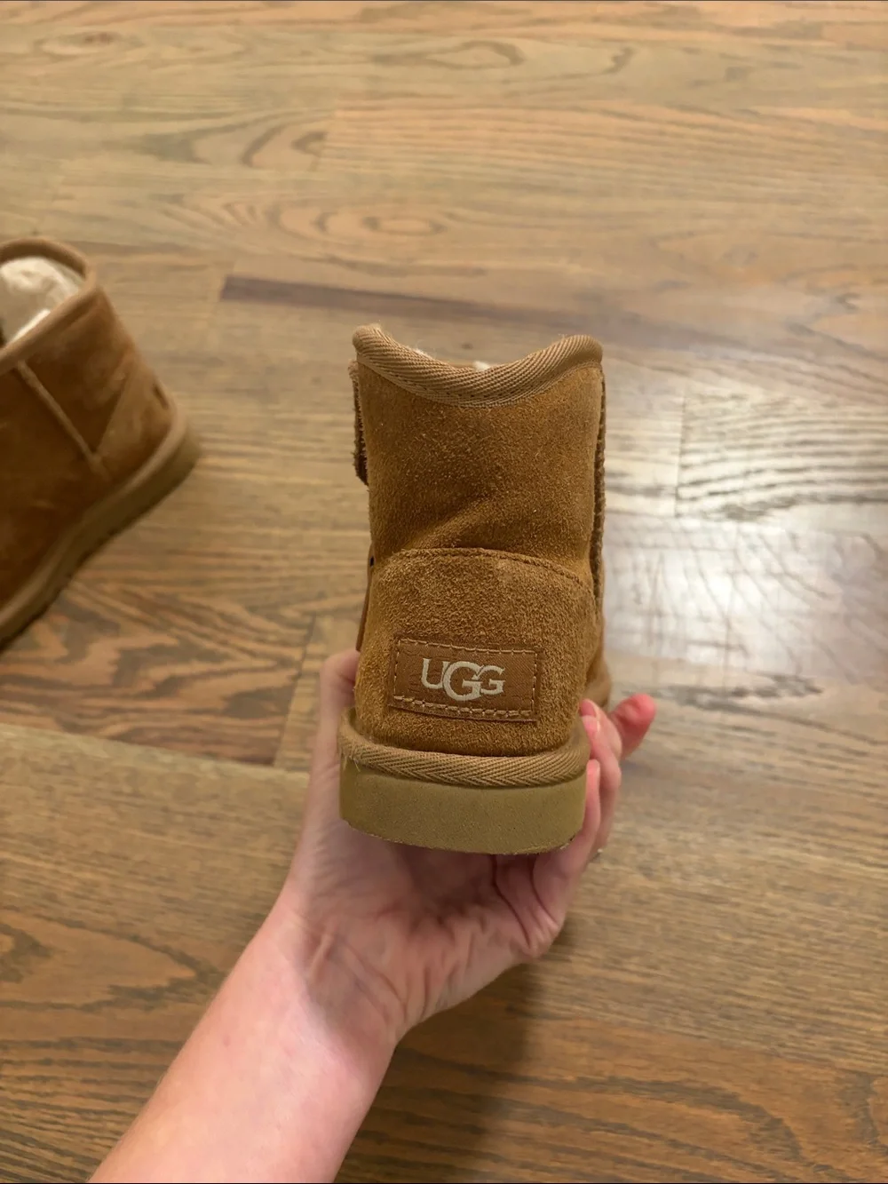 Ugg kids size 11 boots fair condition
